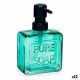 Дозатор за Сапун Berilo Pure Soap Зелен Кристал Пластмаса 250 ml 9 x 15 x 5 cm (12 броя)