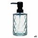 Дозатор за Сапун Berilo Черен Кристал Пластмаса Диамант 360 ml 410 ml 9 x 18 x 7 cm (12 броя)