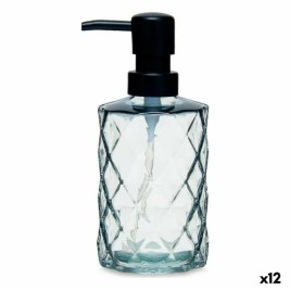 Дозатор за Сапун Berilo Черен Кристал Пластмаса Диамант 360 ml 410 ml 9 x 18 x 7 cm (12 броя)