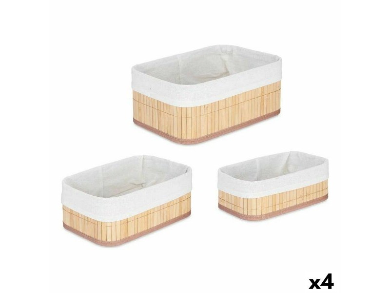 Комплект Кутии за Подреждане една върху друга Kipit 31 x 12 x 21 cm 4 броя