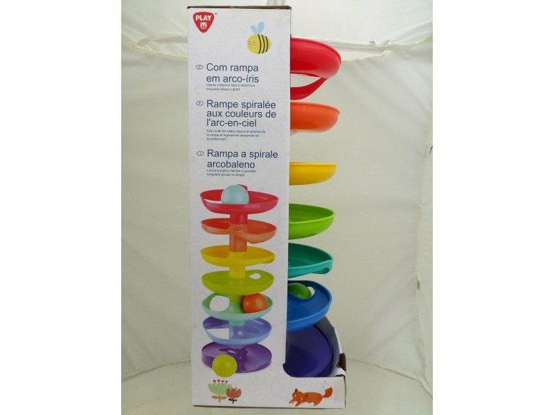 Играчка Спирала PlayGo Rainbow 4 броя 15 x 37 x 15,5 cm