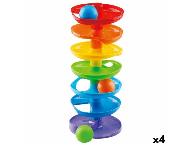 Играчка Спирала PlayGo Rainbow 4 броя 15 x 37 x 15,5 cm