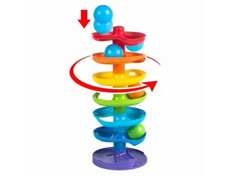 Играчка Спирала PlayGo Rainbow 4 броя 15 x 37 x 15,5 cm