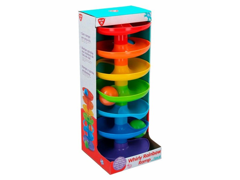 Играчка Спирала PlayGo Rainbow 4 броя 15 x 37 x 15,5 cm