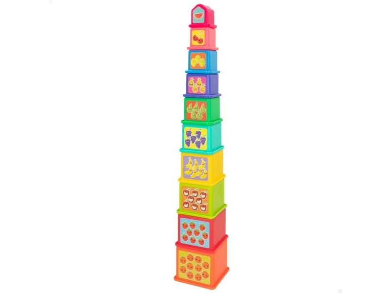 Блокчета за Подреждане PlayGo 4 броя 10,2 x 50,8 x 10,2 cm