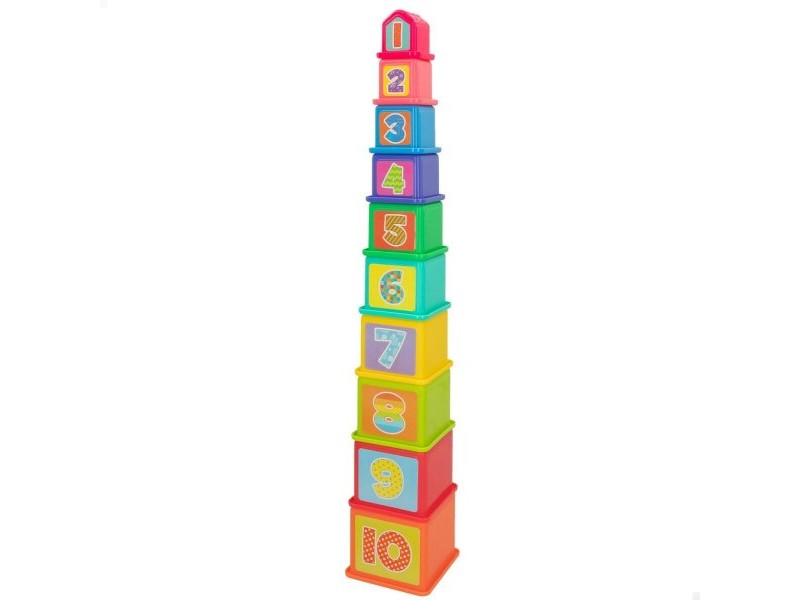 Блокчета за Подреждане PlayGo 4 броя 10,2 x 50,8 x 10,2 cm