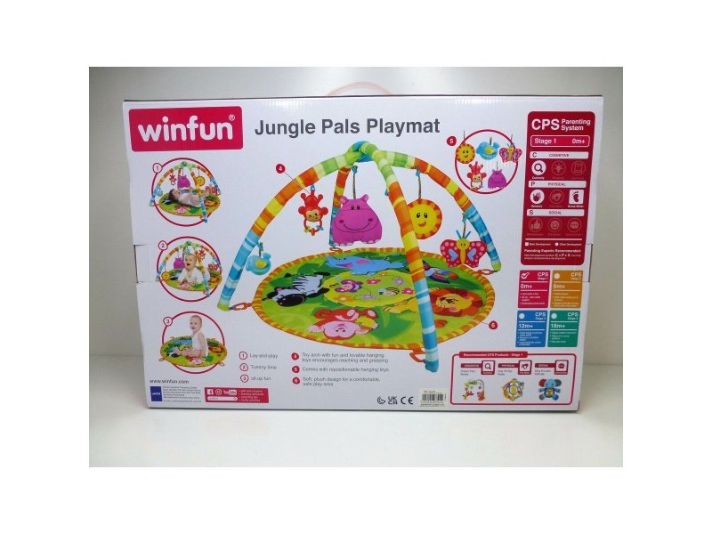 Подложка за игра Winfun джунгла Плат (4 броя) Подложка за игра Winfun джунгла Плат (4 броя)