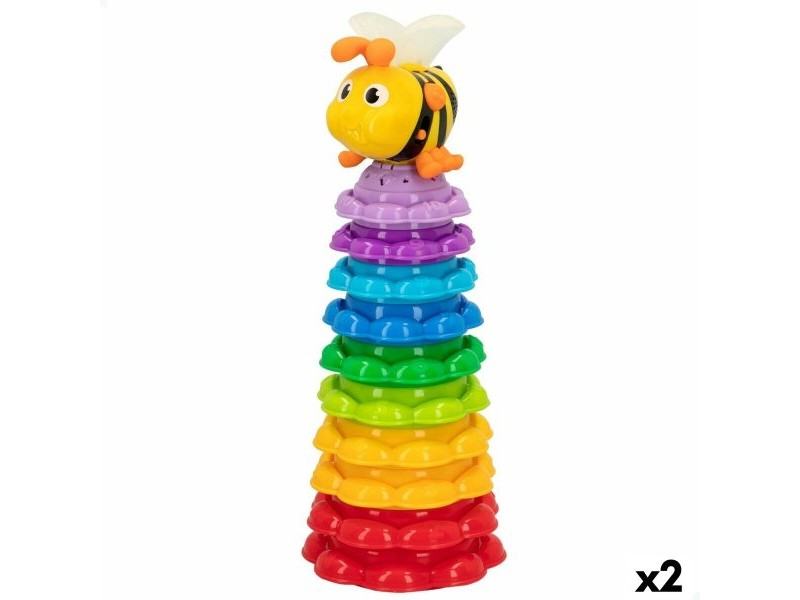 Блокчета за Подреждане Winfun Пчела 13 x 35,5 x 13 cm 2 броя