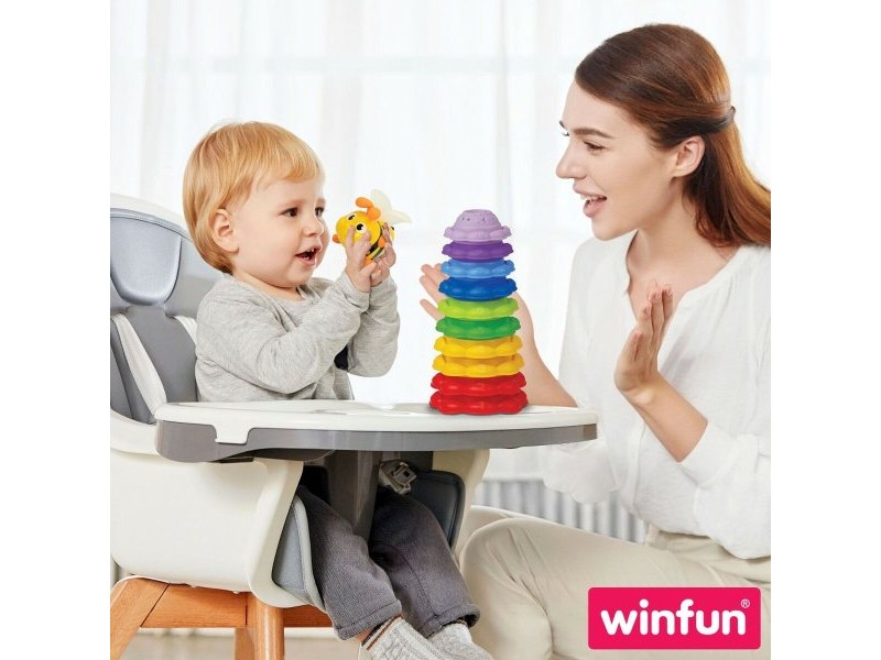 Блокчета за Подреждане Winfun Пчела 13 x 35,5 x 13 cm 2 броя