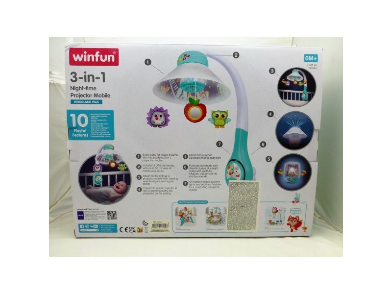 Мобилен Прожектор Winfun Пластмаса 46 x 49 x 30 cm (2 броя)