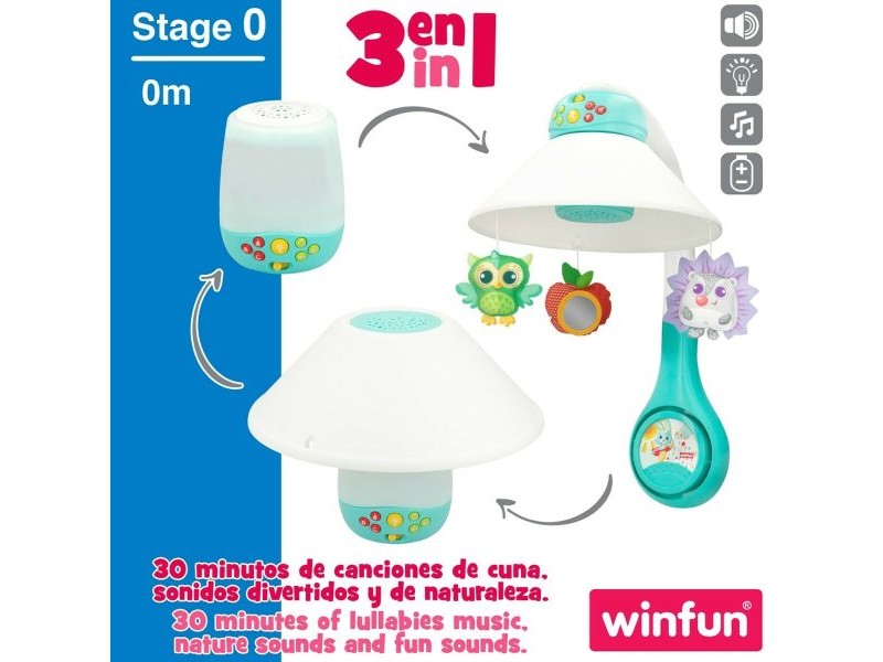 Мобилен Прожектор Winfun Пластмаса 46 x 49 x 30 cm (2 броя)
