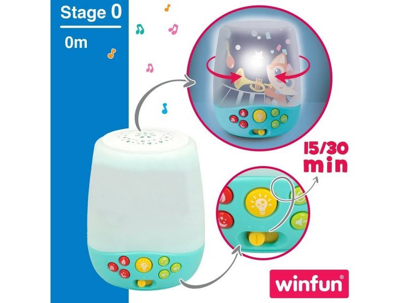 Мобилен Прожектор Winfun Пластмаса 46 x 49 x 30 cm (2 броя)