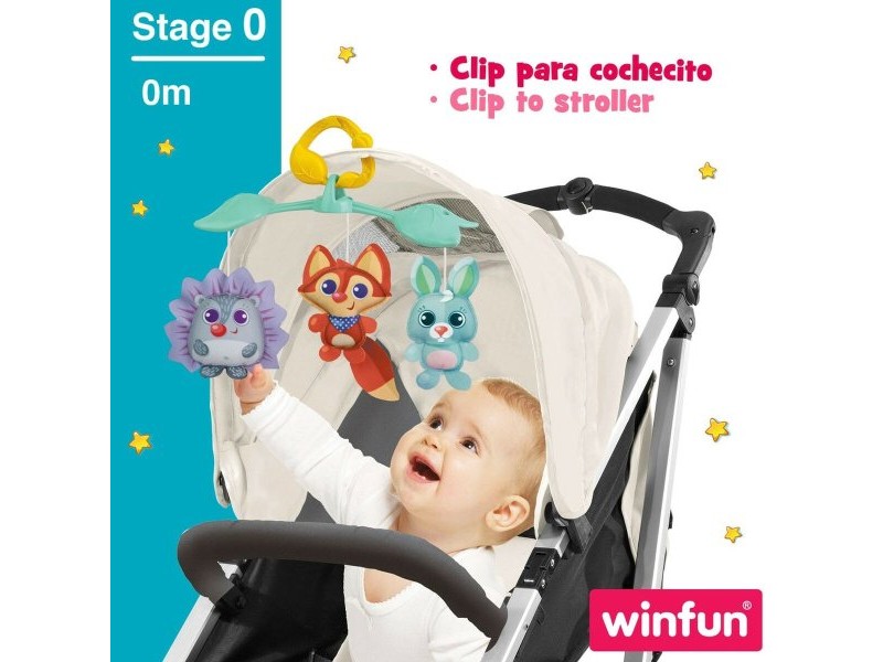 Бебешка Играчка Въртележка Winfun Гора 3 в 1 31,5 x 42 x 24,5 cm Пластмаса (4 броя) Бебешка Играчка Въртележка Winfun Гора 3 в 1 31,5 x 42 x 24,5 cm Пластмаса (4 броя)