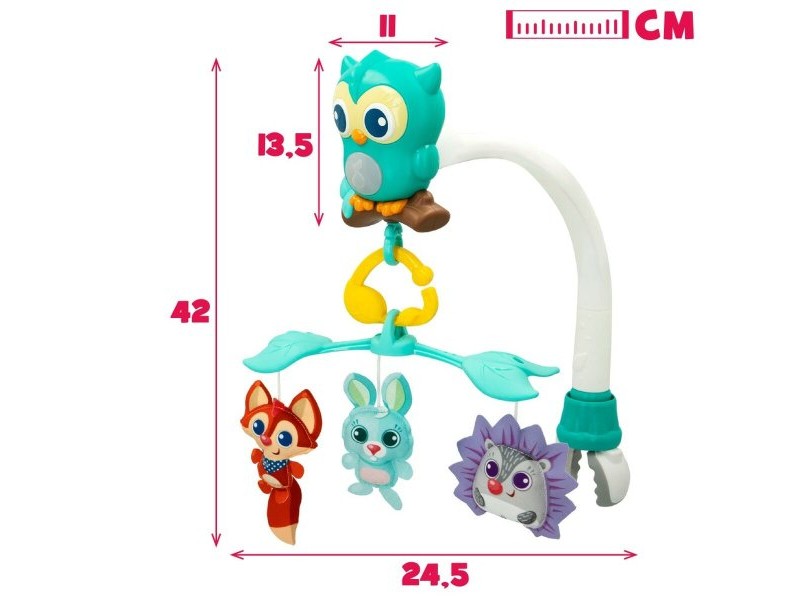 Бебешка Играчка Въртележка Winfun Гора 3 в 1 31,5 x 42 x 24,5 cm Пластмаса (4 броя) Бебешка Играчка Въртележка Winfun Гора 3 в 1 31,5 x 42 x 24,5 cm Пластмаса (4 броя)