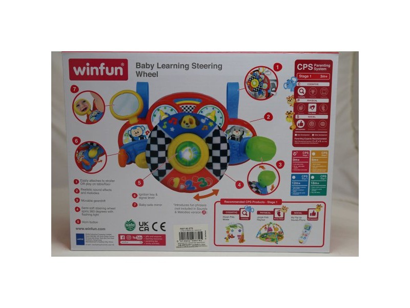 Волан за Количка за Разходка Winfun 29 x 17 x 10,5 cm (4 броя)