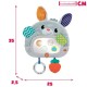 Бебешка играчка Winfun Заек 25 x 35 x 2,5 cm (4 броя)
