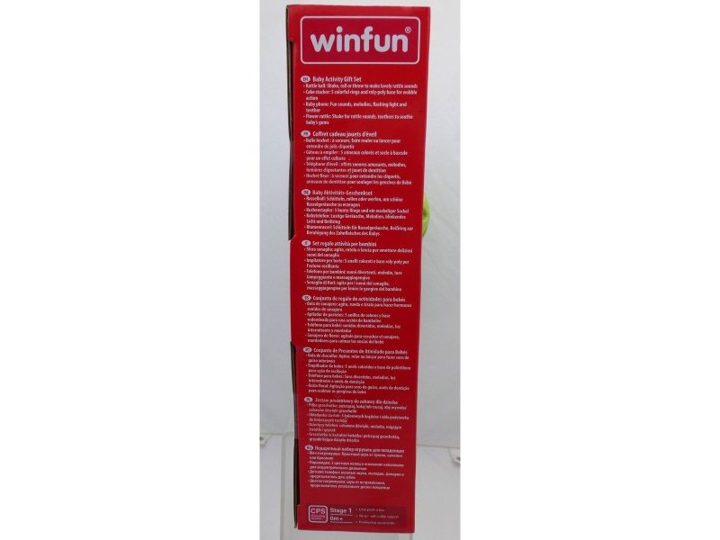 Комплект Играчки за Бебета Winfun 4 броя 13 x 20 x 13 cm