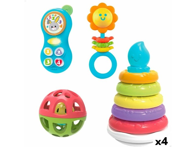 Комплект Играчки за Бебета Winfun 4 броя 13 x 20 x 13 cm