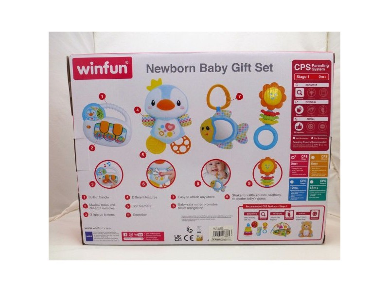 Комплект Играчки за Бебета Winfun 14 x 20,5 x 7,5 cm (4 броя)