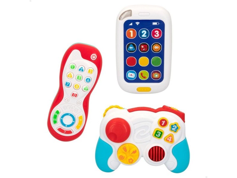 Комплект Играчки за Бебета PlayGo 14,5 x 10,5 x 5,5 cm (4 броя)