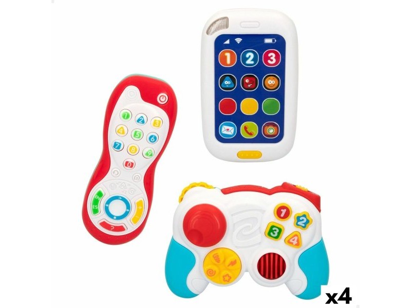 Комплект Играчки за Бебета PlayGo 14,5 x 10,5 x 5,5 cm (4 броя)