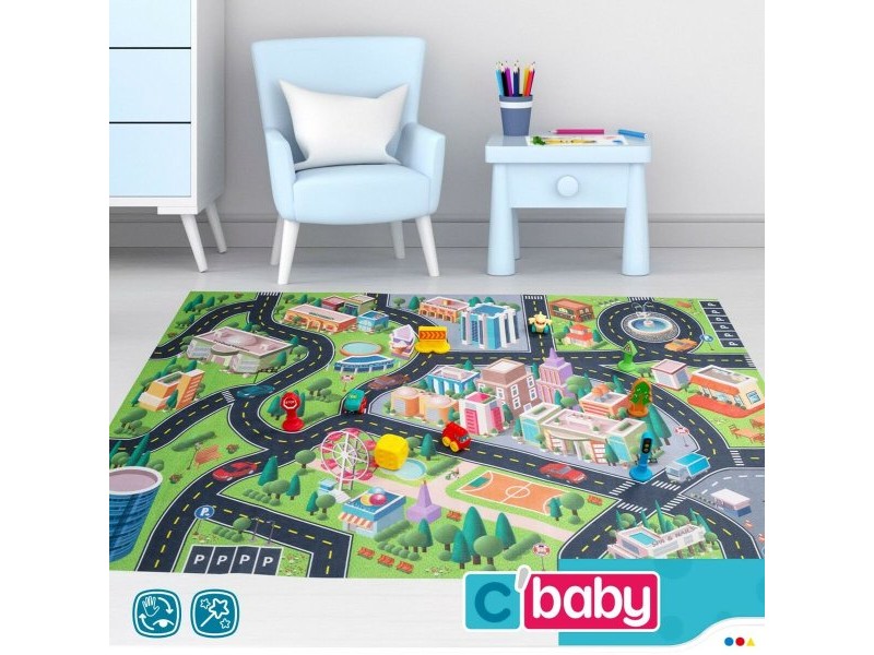 Подложка за игра Colorbaby Град Пластмаса (2 броя)