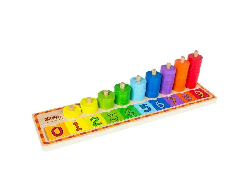 Игра Възпитание на Деца Woomax Номера 56 Части 4 броя 43 x 11 x 11 cm