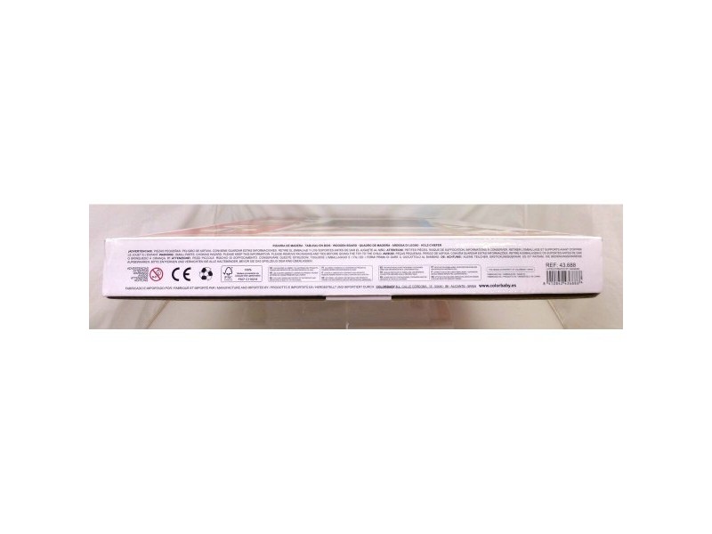 Дъска за Писане 2 в 1 Woomax 5 Части 37,5 x 65 x 30,5 cm 4 броя