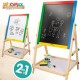 Дъска за Писане 2 в 1 Woomax 5 Части 37,5 x 65 x 30,5 cm 4 броя