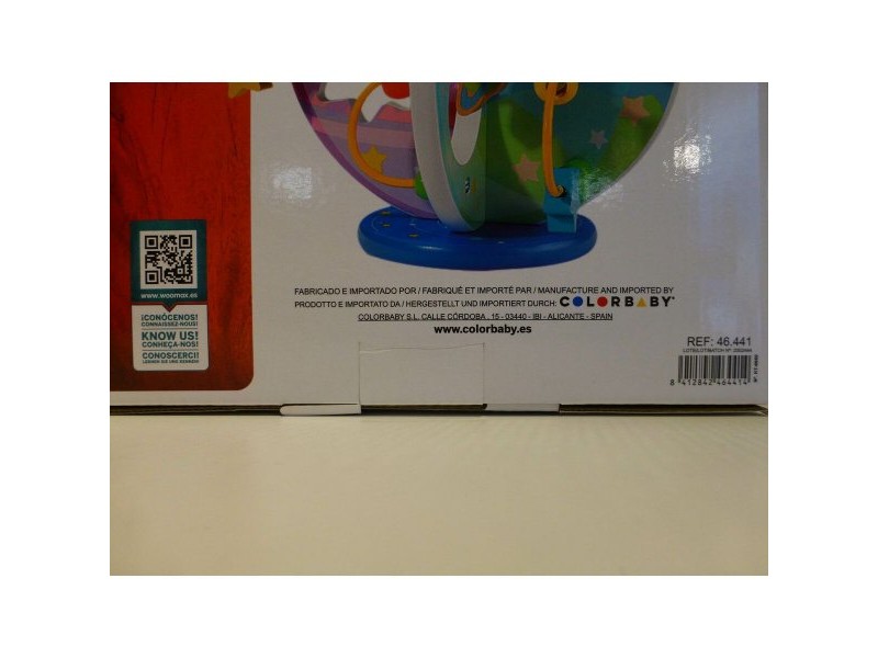 Център за дейности Woomax 2 броя 25,5 x 20,5 x 20 cm