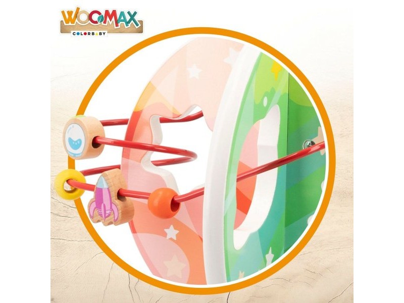 Център за дейности Woomax 2 броя 25,5 x 20,5 x 20 cm