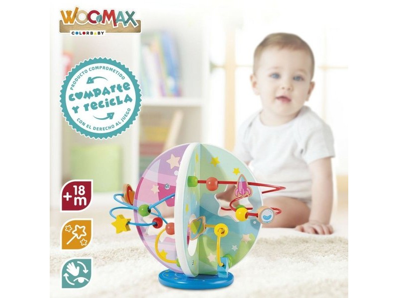 Център за дейности Woomax 2 броя 25,5 x 20,5 x 20 cm