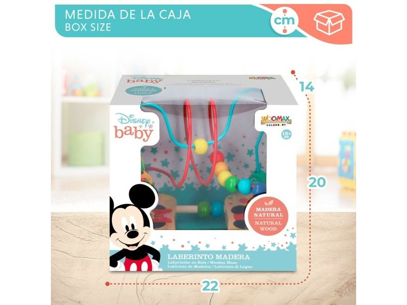 Център за дейности Disney 4 броя 21,5 x 18,5 x 13,5 cm