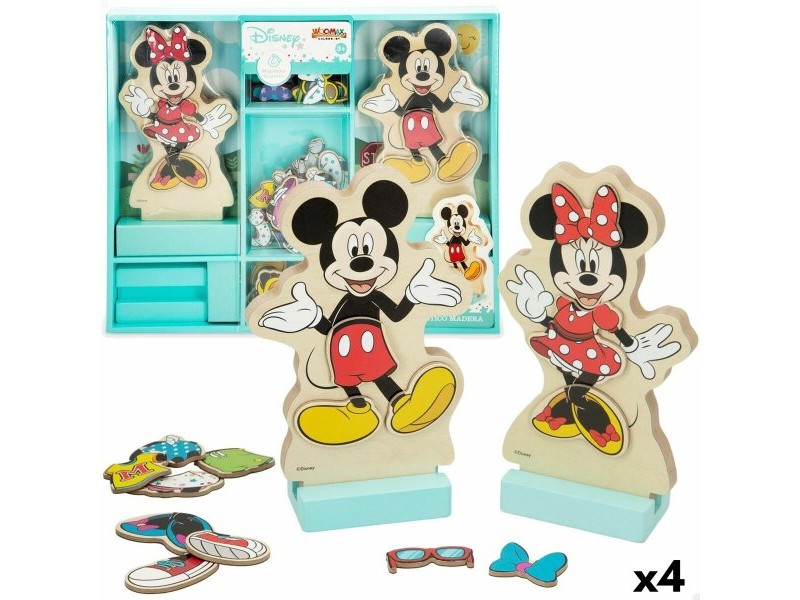 Фигурки Disney 54 Части 4 броя 11,5 x 17,5 x 1,2 cm