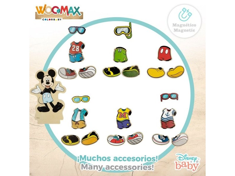 Фигурки Disney 54 Части 4 броя 11,5 x 17,5 x 1,2 cm