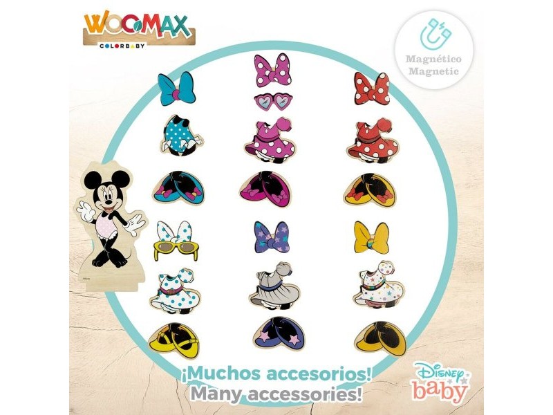 Фигурки Disney 54 Части 4 броя 11,5 x 17,5 x 1,2 cm