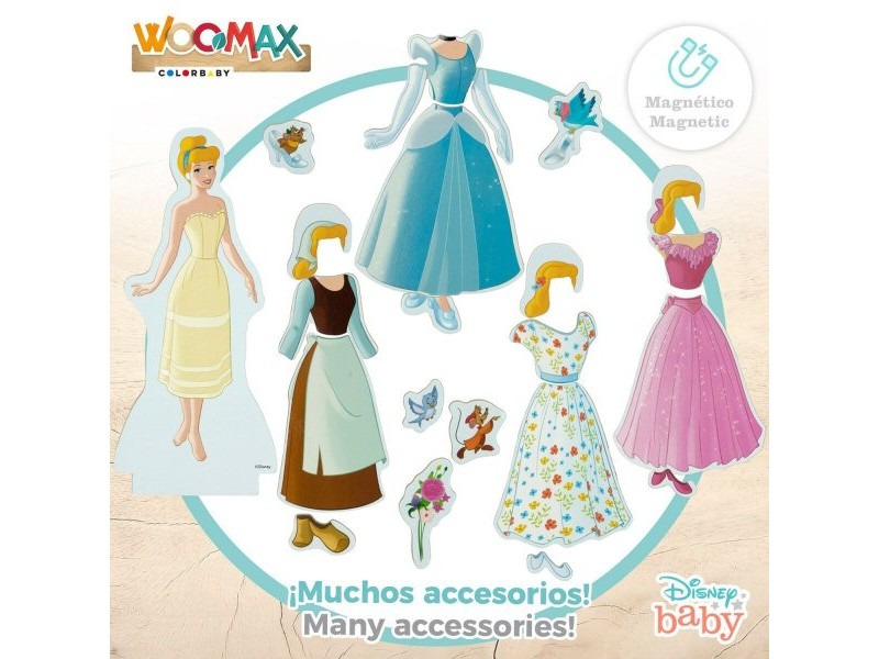Фигурки Disney Princess 45 Части 4 броя 9 x 20,5 x 1,2 cm
