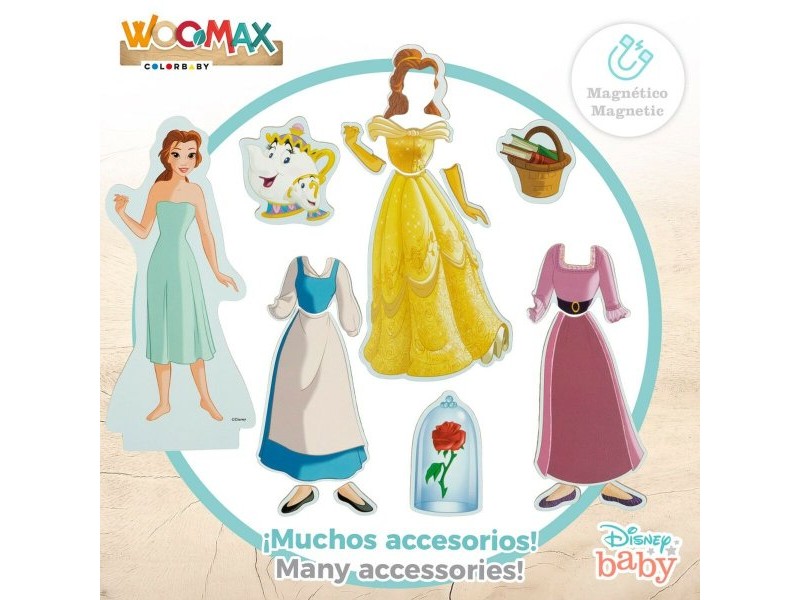 Фигурки Disney Princess 45 Части 4 броя 9 x 20,5 x 1,2 cm