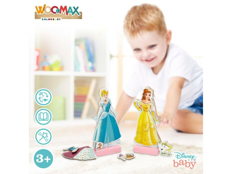 Фигурки Disney Princess 45 Части 4 броя 9 x 20,5 x 1,2 cm