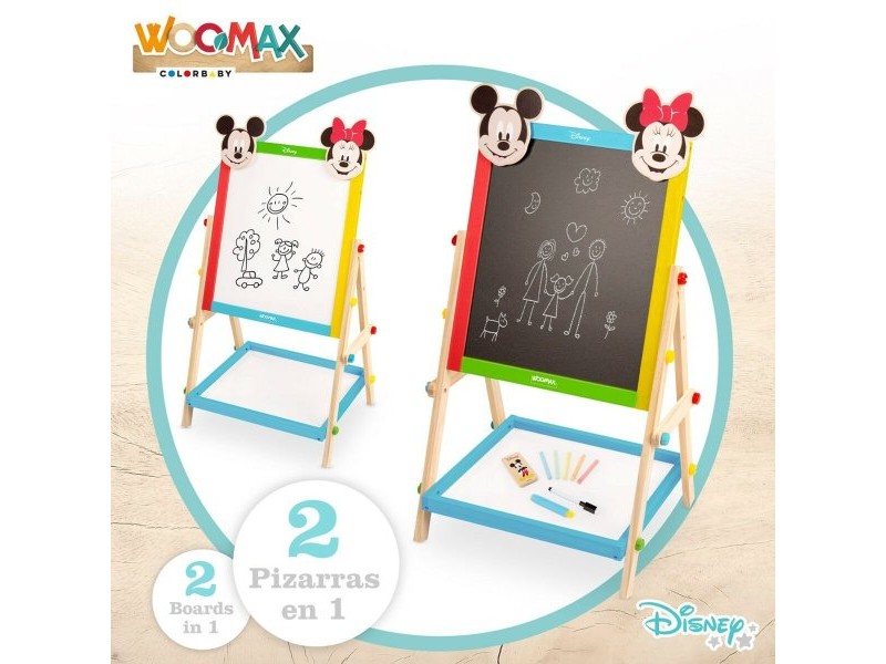Дъска за Писане 2 в 1 Disney 5 Части 4 броя 40 x 64,5 x 31,5 cm