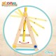 Дъска за Писане 2 в 1 Disney 5 Части 4 броя 40 x 64,5 x 31,5 cm