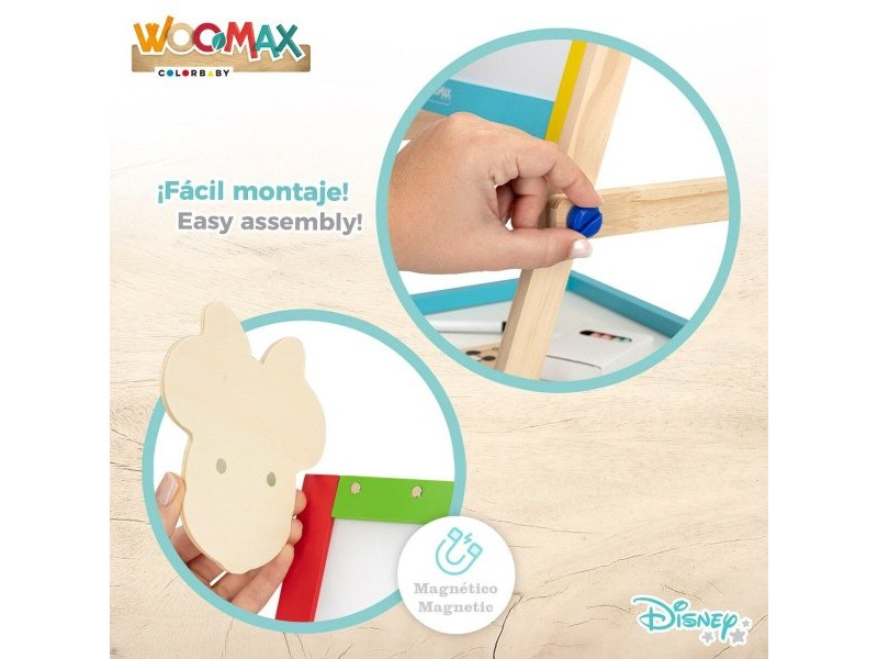 Дъска за Писане 2 в 1 Disney 5 Части 4 броя 40 x 64,5 x 31,5 cm