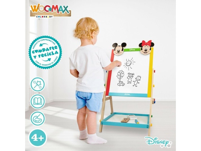Дъска за Писане 2 в 1 Disney 5 Части 4 броя 40 x 64,5 x 31,5 cm