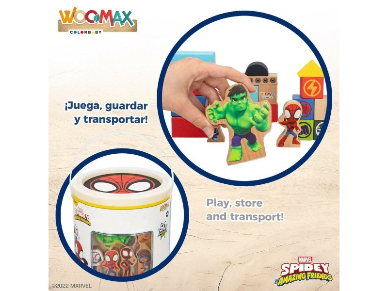 Playset Spidey Amazing Friends 50 Части 4 броя 8 x 9,5 x 1,5 cm Playset Spidey Amazing Friends 50 Части 4 броя 8 x 9,5 x 1,5 cm