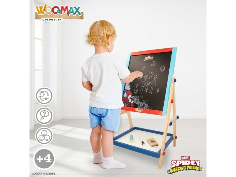 Дъска за Писане 2 в 1 Spidey 5 Части 4 броя 40 x 64,5 x 31,5 cm Дъска за Писане 2 в 1 Spidey 5 Части 4 броя 40 x 64,5 x 31,5 cm