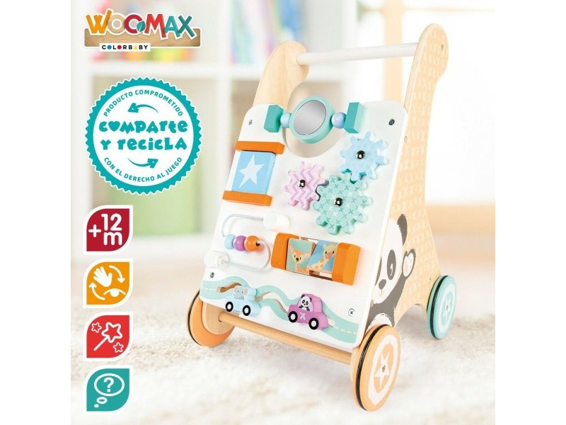 Проходилка с колела Woomax Център за дейности 2 броя 29,5 x 47 x 33 cm Проходилка с колела Woomax Център за дейности 2 броя 29,5 x 47 x 33 cm