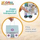 Playset Woomax Ветеринар 9 Части 4 броя 19 x 18 x 19 cm