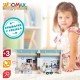 Playset Woomax Ветеринар 9 Части 4 броя 19 x 18 x 19 cm