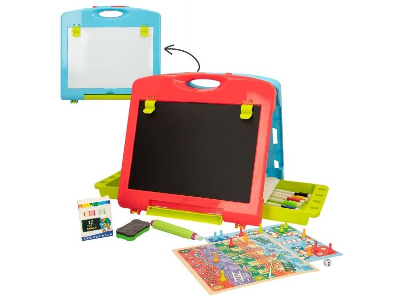Двустранна Шистова Дъска Colorbaby 34 x 31 x 29 cm 2 броя 34 x 31 x 29 cm Двустранна Шистова Дъска Colorbaby 34 x 31 x 29 cm 2 броя 34 x 31 x 29 cm