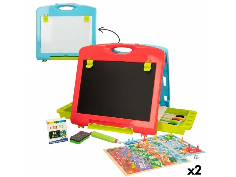 Двустранна Шистова Дъска Colorbaby 34 x 31 x 29 cm 2 броя 34 x 31 x 29 cm